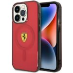 Ferrari FEHMP14LURKR iPhone 14 Pro 6,1" red hardcase Translucent Magsafe