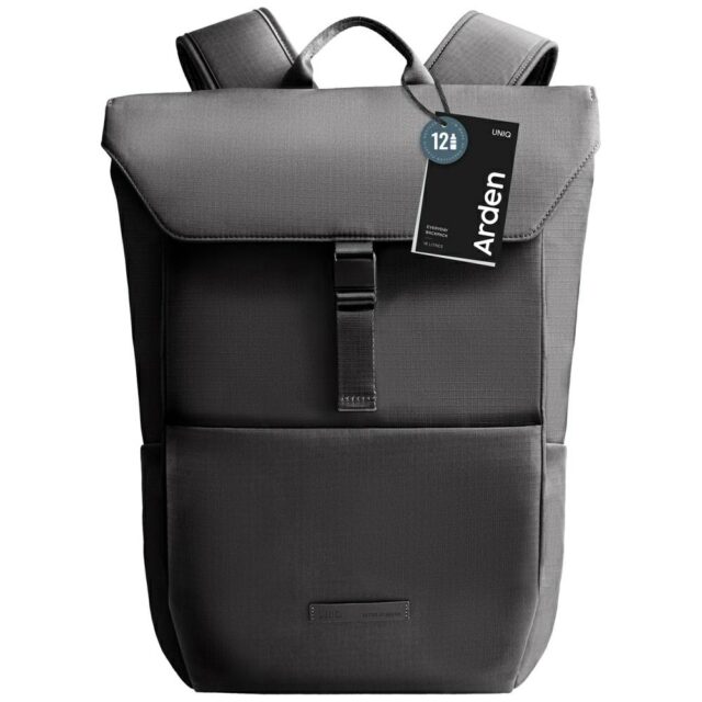 Backpack UNIQ Arden RPET 18L black - imagine 4