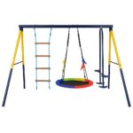 Black Forest Frame Swing, Nest Swing + Ladder + 263x185x185cm