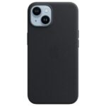 Case Apple MPP43FE/A iPhone 14 6.1" MagSafe midnight Leather Case
