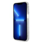 Guess Set GUBPP14LHMEACSH Case+Charger iPhone 14 Pro 6,1"white hard case Marble MagSafe - imagine 5