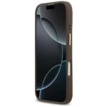 Case Guess 4G PU Classic Logo MagSafe for iPhone 17 brown - imagine 5