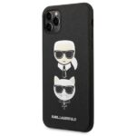 Karl Lagerfeld KLHCN65SAKICKCBK iPhone 11 Pro Max 6,5" black hardcase Saffiano Karl&Choupette - imagine 2