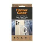 PanzerGlass HardCase iPhone 14 Pro Max6,7" MagSafe Antibacterial Military grade transparent 0412 - imagine 3
