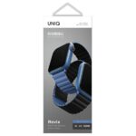 UNIQ Revix Strap Apple Watch Series 1-9/SE/SE2/SE3 38/40/41mm Reversible Magnetic black-blue - imagine 8