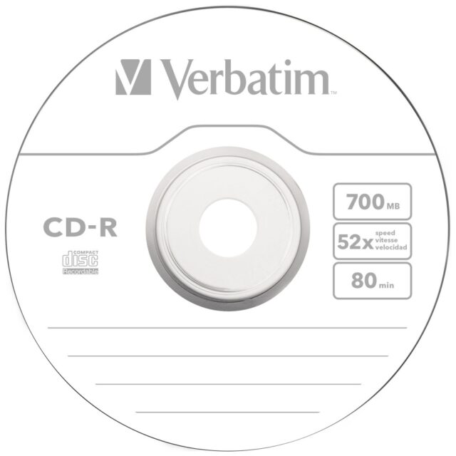 Verbatim CD-R 700MB 52x Extra Protection 10pcs 43437 - imagine 3