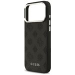 Guess Peony Hot Stamp Script MagSafe Case for iPhone 17 Pro Max Black - imagine 6