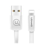 USAMS U2 Flat Cable Lightning 1.2m white SJ199IP02 iPhone 5/6/7/8/X (US-SJ199)