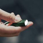 Lexon Nomaday Keychain with Flashlight dark green LL136DG1 - imagine 5