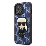 Karl Lagerfeld KLHCP13LPMNIKBL iPhone 13 Pro / 13 6,1" hardcase blue Monogram Ikonik Patch - imagine 2