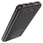 Borofone BJ13 Sage 10000mAh Black | Powerbank | Power bank, 2x USB, 1x USB-C, PD QC 3.0 22,5W - imagine 3