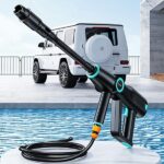 USAMS pressure washer 5000mAh + garden hose 5m black BXXCQ01 (US-ZB252) - imagine 2
