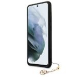 Guess GUHCS21FEGF4GBR G990 S21 FE brown hard case 4G Charms Collection - imagine 5