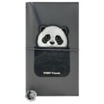 Nimmy 2in1 Set notebook + pen black Big Eyed Pet 2.0 Panda - imagine 2