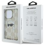 Karl Lagerfeld KLHCP16XHKLPKHK iPhone 16 Pro Max 6.9" black hardcase IML Karl Head Electroplat - imagine 8