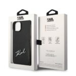 Karl Lagerfeld KLHCP14MCSSK iPhone 14 Plus / 15 Plus 6,7" hardcase black Signature Logo Cardsl - imagine 8