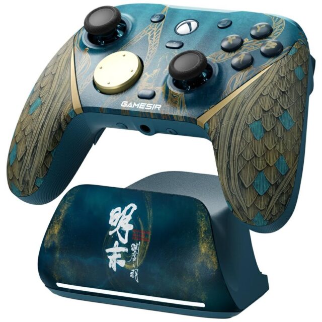 Universal Bluetooth game controller GameSir G7 Pro Xbox Series X|S / One blue-gold - imagine 7