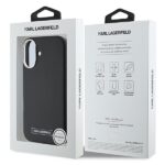 Karl Lagerfeld KLHMP16MPGMSRPK iPhone 16 Plus 6.7" black hardcase FW Metal Plate MagSafe - imagine 8