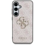 Case Guess Big 4G Logo Classic Logo to Samsung Galaxy S25 pink - imagine 3