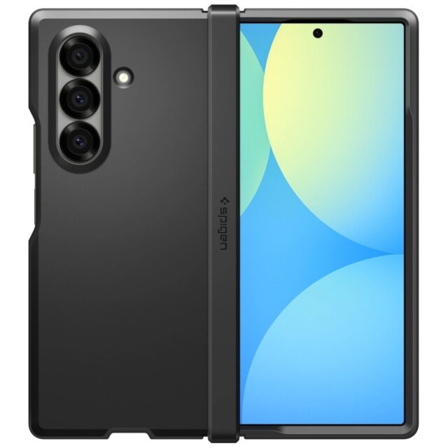 Case Spigen Tough Armor Pro Mag MagSafe for Samsung Galaxy Z Fold7 black - imagine 3