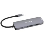 Verbatim Adapter Hub USB-C - 2xHDMI/3xUSB-A/SD/microSD/USB-C aluminum 32151 - imagine 2