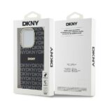 DKNY DKHMP13XHRHSEK iPhone 13 Pro Max 6.7 inch black hardcase IML Mono & Stripe MagSafe - imagine 8