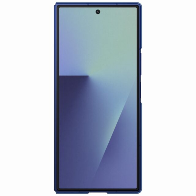Case Samsung Silicone Case for Galaxy Z   Fold7 blue - imagine 2