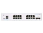 Cisco CBS350-16T-2G | Switch | 16x RJ45 1000Mb/s, 2x SFP - imagine 2