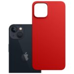 3MK Hardy MagSilicone Case for Apple iPhone 13 Red - imagine 7