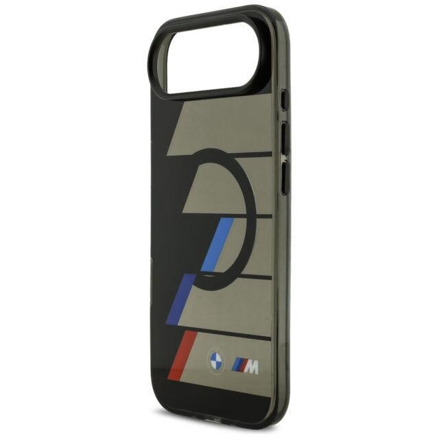 BMW M IML Metal Buttons Tricolor Lines MagSafe Case for iPhone Air Black - imagine 6