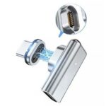 Beline Magnetic adapter USB-C silver DAC BLNAM01