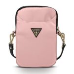 Guess Torebka GUPBNTMLLP pink Nylon Triangle Logo