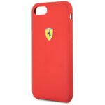 Ferrari Hardcase FESSIHCI8RE iPhone 7/8/ SE2020 red Silicone - imagine 3