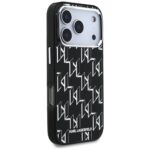 Karl Lagerfeld IML KL Monogram MagSafe Case for iPhone 17 Pro Black - imagine 4