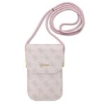 Guess Handbag GUOWBP4SNS pink 4G Metal Script Logo
