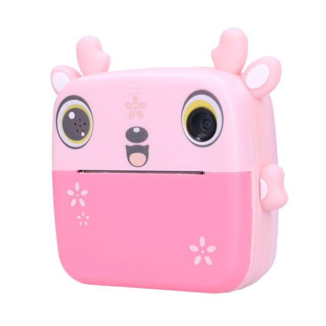 Extralink Set | Thermal Printer EPP-005 Pink + Thermal Paper 3 Rolls | - imagine 4