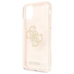 Guess GUHCN61PCUGL4GGO iPhone 11 6,1"/ Xr gold hard case Glitter 4G Big Logo - imagine 6