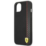 Ferrari FESAXHCP13SBK iPhone 13 mini 5,4" black hardcase On Track Carbon Stripe - imagine 6