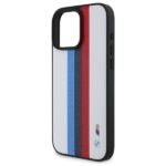 BMW BMHMP16X23PUPTH iPhone 16 Pro Max 6.9" white hardcase M Perf. Tricolor Printed Stripes - imagine 6
