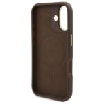 Guess GUHMP16SU4GPRW iPhone 16 6.1" brown hardcase 4G Logo Plate MagSafe - imagine 7