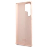 Karl Lagerfeld KLHCS22LSSKCI S22 UltraS908  hardcase light pink Silicone Ikonik Karl & C - imagine 7