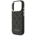 Guess Peony Hot Stamp Script MagSafe Case for iPhone 17 Pro Black - imagine 6