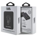 Karl Lagerfeld Powerbank indukcyjnyKLPBMKIOTTGK 5W 3000mAh black Ikonik MagSafe - imagine 5