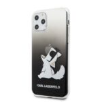 Karl Lagerfeld KLHCN58CFNRCBK iPhone 11 Pro hardcase black Choupette Fun - imagine 2