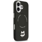 Karl Lagerfeld Choupette Pin MagSafe Case for iPhone 17 Black - imagine 4