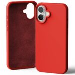Mercury Silicone iPhone 16 Plus6,7" red
