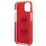 Karl Lagerfeld KLHCP13STPE2TR iPhone 13 mini 5,4" hardcase red Karl&Choupette Head - imagine 7