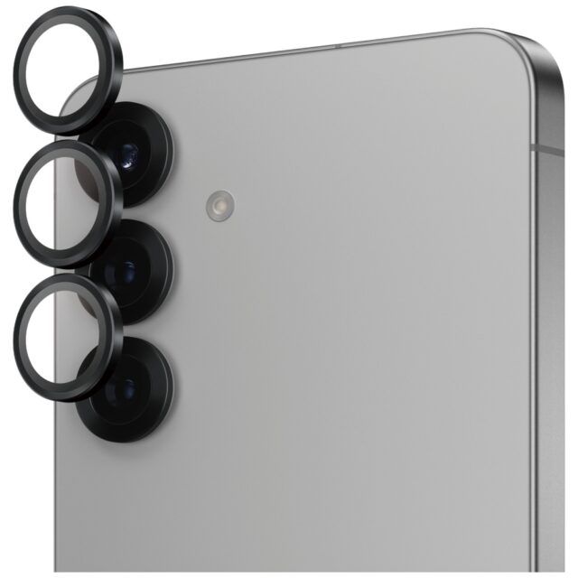 PanzerGlass Hoops Lens Protector for Samsung Galaxy S25+ Black - imagine 2