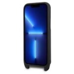 Karl Lagerfeld KLHCP13XSAIPCK iPhone 13 Pro Max 6,7" hardcase black Saffiano Metal Ikonik - imagine 5