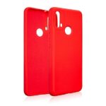 Beline Silicone Case for Motorola Moto E20, red - imagine 2